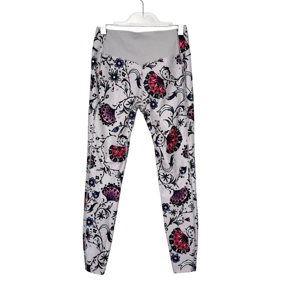 NIKE Dri-FIT Power Legend Tight Leggings High Waisted Floral Print Womens Size M - Picture 6 of 10